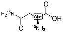 L-ASPARAGINE-15N2 Struktur