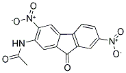 N-(3,7-DINITRO-9-OXO-9H-FLUOREN-2-YL)-ACETAMIDE Struktur