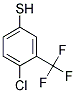 4-CHLORO-3-TRIFLUOROMETHYL-BENZENETHIOL Struktur