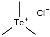 TRIMETHYLTELLURONIUM CHLORIDE Struktur