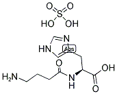 L-HOMOCARNOSINE SULFATE Struktur