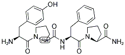 TYR-DPRO-PHE-PRO-NH2 Struktur