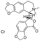 (-)-BICUCULLINE METHCHLORIDE, 1(S),9(R) Struktur