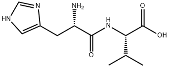 H-HIS-VAL-OH Struktur