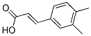 3,4-DIMETHYLCINNAMIC ACID Struktur