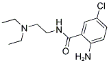 2-AMINO-5-CHLORO-N-(2-DIETHYLAMINOETHYL)BENZAMIDE Struktur