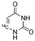 URACIL, [6-14C] Struktur