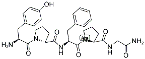 TYR-D-PRO-PHE-PRO-GLY-NH2 Struktur