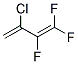 3-CHLORO-1,1,2-TRIFLUORO-1,3-BUTADIENE Struktur