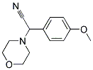 (4-METHOXY-PHENYL)-MORPHOLIN-4-YL-ACETONITRILE Struktur