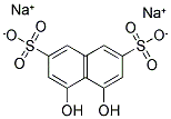 4,5-DIHYDROXY-2,7-NAPHTHALENEDISULFONIC ACID DISODIUM SALT Struktur