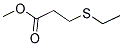 3-ETHYLSULFANYL-PROPIONIC ACID METHYL ESTER Struktur