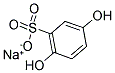 HYDROQUINONE SULFONIC ACID SODIUM SALT Struktur