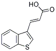 (2E)-3-(1-BENZOTHIEN-3-YL)ACRYLIC ACID Struktur