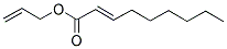 ALLYL 2-NONENOATE Struktur