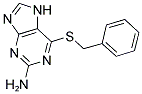 2-AMINO-6-BENZYLTHIOPURINE Struktur