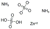 ZINC AMMONIUM SULFATE Struktur