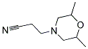 3-(2,6-DIMETHYL-MORPHOLIN-4-YL)-PROPIONITRILE Struktur