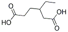 B-ETHYLADIPIC ACID Struktur