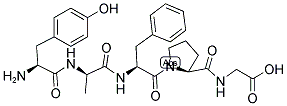 (D-ALA2)-BETA-CASOMORPHIN (1-5) (BOVINE) Struktur