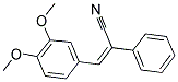 3,4-DIMETHOXY-ALPHA-PHENYLCINNAMONITRILE Struktur