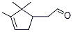 (2,2,3-TRIMETHYL-CYCLOPENT-3-ENYL)-ACETALDEHYDE Struktur