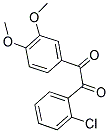 2-CHLORO-3',4'-DIMETHOXYBENZIL Struktur