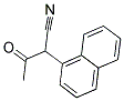 2-(1-NAPHTHYL)-3-OXOBUTYRONITRILE Struktur