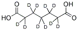 HEPTANE-D-1,7-DIOIC ACID Struktur