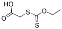 O-ETHYL-S-CARBOXYMETHYLDITHIOCARBONATE Struktur