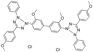 P-ANISYL BLUE TETRAZOLIUM CHLORIDE Struktur