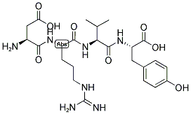 ASP-ARG-VAL-TYR Struktur