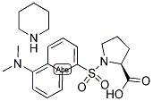 DANSYL-L-PROLINE PIPERIDINIUM SALT Struktur