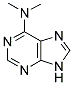 N,N-DIMETHYL-9H-PURIN-6-AMINE Struktur