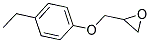 2-[(4-ETHYLPHENOXY)METHYL]OXIRANE Struktur