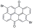 4,6-DIBROMOANTHANTHRONE Struktur