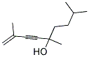 2,5,8-TRIMETHYL-1-NONEN-3-YN-5-OL Struktur