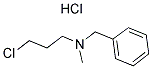 BENZYLMETHYLAMINOPROPYL CHLORIDE HYDROCHLORIDE Struktur