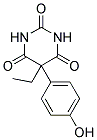 5-ETHYL-5-(P-HYDROXY-PHENYL)BARBITURIC ACID Struktur