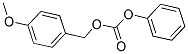 CARBONIC ACID 4-METHOXY-BENZYL ESTER PHENYL ESTER Struktur