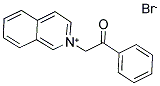 2-ISOQUINOLINIUM-2-YL-1-PHENYLETHAN-1-ONE BROMIDE Struktur