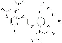 5,5I DIFLUORO BAPTA(K+ SALT) Struktur