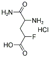 2-FLUOROISOGLUTAMINE HYDROCHLORIDE Struktur