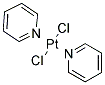 DICHLOROBIS(PYRIDINE)PLATINATE (II) Struktur