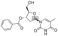 3'-O-BENZOYLTHYMIDINE Struktur