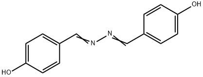 4,4'-DIHYDROXYBENZALAZINE Struktur