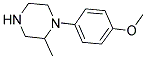 1-(4-METHOXYPHENYL)-2-METHYLPIPERAZINE Struktur