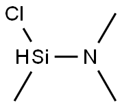 N,N-DIMETHYLAMINOMETHYLCHLOROSILANE Struktur