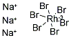 SODIUM HEXABROMORHODIUM Struktur
