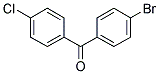 4-BROMO-4'-CHLOROBENZOPHENONE Struktur